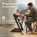 Stokke Tripp Trapp High Chair + Baby Set + Harness, Natural
Includes Chair, Baby Set, Removable Harness for Children 6-36 Months, Adjustable, Ergonomic & Easy to Clean, Baby Essentials