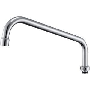 2 x 8 Inches Swivel Swing Nozzle Spout Replacement Kit for Commercial Faucet Wall Mount Kitchen Faucet Swing Nozzle Replacement