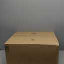 OhGeni 31 inches Calming Donut Orthopedic Dog & Cat Bed for Medium Pets, Warming Comfort Fluffy Short Pile Fur, Durable Waterproof Machine Washable Removable Cover, Cute Round Bed for Puppy, Brown