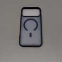 SUPFINE Magnetic for iPhone 17 Pro Max Case (Compatible with MagSafe)(Military Grade Drop Protection) Translucent Matte Shockproof with Anti-Fingerprint Phone Cover 2025,Navy Blue