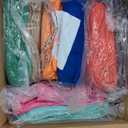 Kinlop Fleece Blanket Bulk 60 x 50 Inch Soft Lightweight Fleece Cozy Blanket Warm Throw Plush Pet Throw for Bed Couch Sofa Home Office Wedding Gifts Travel Camping (Novel Color,40 Packs)