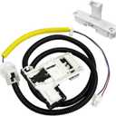 Upgraded W11307244 W10682535 Washing Machine Lid Lock Assembly Replacement WTW4816FW2 WTW4955HW1 WTW5000DW1 WTW5000DW2 WTW5000DW3 NTW4516FW3 NTW4605EW0 RTW4516FW1 RTW4516FW2 MVWC565FW2 MVWC565FW0