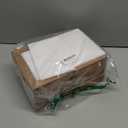 SONGMICS 8-Slot Watch Box, 2-Tier Watch Display Case with Large Glass Lid, Removable Watch Pillows, Velvet Lining, Jewelry Box, Gift Idea, Rustic Walnut UJOW008K01