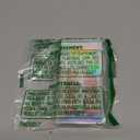 BTArtbox Press On Nails Short - Lamp-Curable Sparkly Almond Press On Nails with Glue for Women, Semi-Transparent Soft Gel Glue On Nails in 16 Sizes - 32 Stick On Nails Kit, Citrine Glow