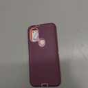 AYMECL for Moto G Power 2022 Case [Military Grade] 3 in 1 Full Body Shockproof Dust/Drop Proof Heavy Duty Protection Cover,for Motorola Moto G Pure/Moto G Play 2023 6.5 Inch,Pink+Wine Red