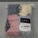 Loofah Sponge Bath Sponge for Women Men 4 Pack (Pink Blue Yellow Gray)