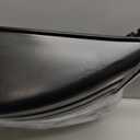 Snow Shovel for Driveway, Snow Removal Shovel with Ergonomic D-Grip Handle, 48-inch Long Lightweight Shoveling Tool, Large Capacity Shovel for Garden, Car Garage, Home Sidewalk and Camping, Black