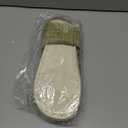 Womens Slippers, Linen Flax House Slippers for Women Men Unisex, Cute Soft Open Toe Summer Bedroom Slides House Shoes Indoor Outdoor Shower Drys fast (Green)