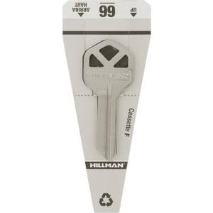 Hillman Key Blanks, KW1/66 Set of 6