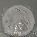 12 Inch Wood Round Tray, White Washed Wooden Decorative Serving Coffee Table Tray Centerpiece Candle Holder for Farmhouse Kitchen Dining Room Home Decor Coffee Table Decor and Accessories