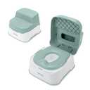 Ingenuity Prepare to Potty 3-in-1 System - Potty Training Toilet, Topper, Step Stool, Easy Setup, for Toddlers Ages 18 Months+ (Green)