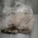 BOLERLE Kids Play Tent, Toddlers Large Playhouse with Mat, Star String, Flag, Machine Washable, Indoor and Outdoor Play Tent for Kids, Girls & Boy Aged 3+, 50" x 34" x 51", Cream