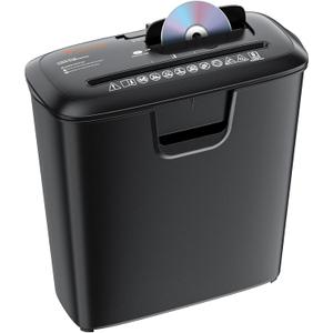 Bonsaii Paper Shredder for Home Use, 8-Sheet StripCut Home Office Shredder, CD/Credit Card Shredder Machine with Overheat Protection, 3.4 Gallons Wastebasket (8 Sheet (Black))