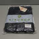 KIRUNDO Cardigan Sweaters for Women 2024 Fall Open Front Long Sleeve Loose Lightweight Knit Sweater Coat with Pockets (Black, Small)