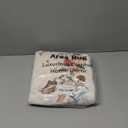 Uphome Beige Floral Bathroom Rugs Non Slip Washable, Soft Plush Irregular Shape Non Slip Bath Mat,Microfiber Machine Washable Floor Mat Carpet for Bath Sink Tub Shower,18x26