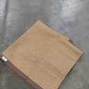 Washable Area Rug 5x7 Large Jute Like Rug for Living Room, Soft Non Slip Rugs Carpet for Dining Room Bedroom Cotton Boho Woven Braided Rugs Home Office Decor, Brown, 5' x 7'