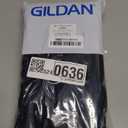 Gildan Men's Underwear Covered Waistband Boxer Briefs, Multipack (Large, Black (5-pack))