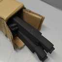 10 Pcs 3ft Long Wavy Foam Closure Strips for Metal Roofing Corrugated Panel Roofs Sealing Gaps at Ridges Edges Wave Seams Weatherproof Absorbing Black Strips for Roof Maintenance Repair Protection