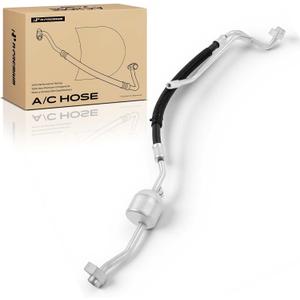 A-Premium A/C Discharge Line Hose Assembly Compatible with Ford | for F-250 Super Duty/F-350 Super Duty 2017-2019, F-450 Super Duty/F-550 Super Duty 2017, 6.7L, Compressor to Condenser