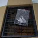 Gun Rack, Indoor Gun Racks for Wall Mount Gun Display Stand, Floor Gun Stand Holds up 5 Guns Storage Airgun Rifle Holder Hunting Gun Shelf (Black, Medium-17.3" L)