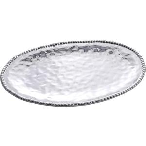 Pampa Bay Porcelain Large Oval Thanksgiving, Christmas, Hannukah, and Holiday and Party Serving Platter (Verona), 18.5 x 13 Inch