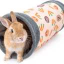 Niteangel Guinea Pig Tubes & Tunnels for Dwarf Rabbits Bunny Guinea Pigs and Other Small Animals