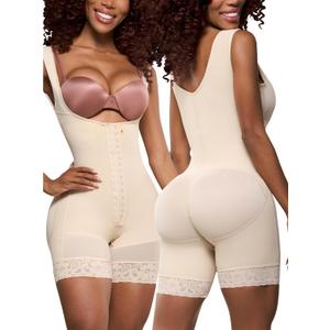 Sonryse Tummy Tuck Compression Garment for Women Fajas Colombianas Reductoras y Moldeadoras Stage 2 Faja (Beige)