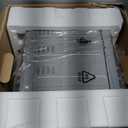 Kalorik MAXX Air Fryer Oven, 26 Quart 10-in-1 Countertop Toaster Oven & Air Fryer Combo - Fry, Bake, Roast, Rotisserie, & More, Large Glass French Doors & 9 Accessories, 1700-Watts, Stainless Steel