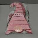 hogardeck Valentines Day Decorations Outdoor, 4 Pcs Metal Gnomes Decorative Garden Stakes for Valentines Day Decor, Yard Sign with Love Garden Decor for Home Outside Lawn Porch Anniversary Wedding (Red)