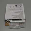 Weather Station Indoor Outdoor Thermometer Wireless, Home Atomic Clock with Large Constant Display, Inside Outside Temperature Humidity Monitor, Dew Heat Point, Barometer White