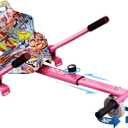 Hiboy HC-01 Hoverboard Seat Attachment for 6.5" 8" 8.5" 10" Hoverboards, Easy Assembly & Adjustable Frame Length Buggy Attachment, Hoverboard Go Kart Accessory for Kids & Adults (pink)