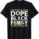 Dope Black Family Reunion Matching Family Picture T-Shirt M