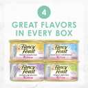 Purina Fancy Feast Tender Ocean Whitefish, Turkey, Chicken and Salmon Feasts Wet Kitten Food Variety Pack - (Pack of 24) 3 oz. Boxes (EXP 02/29/28)