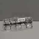 Black Wall Mounted Coat Rack, Decoration Wave Shaped Wall Hooks, Multi-Purpose Hooks for Coat, Hat, Bag, Umbrella, Heavy-Duty Metal Rail for Bedrooms, Living Rooms, Bathrooms(19.69" x 2.56")