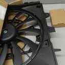 Engine Radiator Cooling Fan Assembly Replacement for 2013 2014 2015 ATS CTS GM3115283 84001484