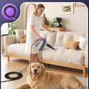 Handheld Steam Cleaner for Home, Pressurized Multi Purpose Steamer for Cleaning Upholstery Bed Furniture Couch Carpet Car with 14 Accessories & Safety Lock, Small Solution Tank for Grease