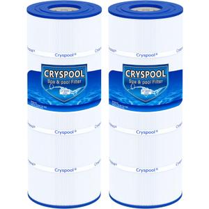 Cryspool 08055 Filter Compatible with C1200, CX1200RE, Clearwater II 125, PA120, C-8412, FC-1293, 817-0125N, 120 Sq. Ft Pool Filter Cartridge, 2 Pack