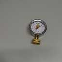 SENCTRL 0-200 Psi Water Pressure Gauge Test with Lazy Hand, Lead-Free, Waterproof, 2.5" Dial Size, 3/4" Female Garden Hose Thread, Stainless Steel Case, for Home Potable Water, House Tube