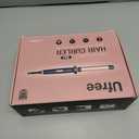 Ufree 5 In 1 Curling Iron With Interchangeable Ceramic Barrels (0.35"-1.25"), Curling Wand Set with Flat Iron Hair Straightener, Instant Heat Up, Dual Voltage Hair Curler, Gifts for Women (Rose Gold)