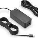 Superer 65W/45W USB C Laptop Charger Fit for Lenovo ThinkPad, ChromeBook, Yoga, IdeaPad, ThinkBook, Universal Type C AC Adapter with Charging Indicator & 10FT Extra Long & Sturdy Cable