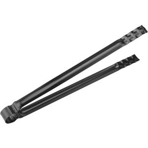 BBQ Serving Tong, Multifunctional Metal Clamp for Charcoal Food and Garbage, Heat Anti Handle Tool for Outdoor Barbecue Picnic