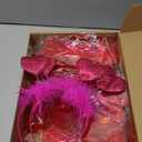 Jutom 24 Pieces Valentines Heart Headbands and Glasses Love Shaped Head Boppers Sunglasses for Adults Galentine's Supplies(Classic Style)