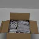 Zouzai 12 Pack 6 Inch Black 5CCT Reset LED Recessed Ceiling Light with Junction Box, 2700K/3000K/3500K/4000K/5000K Selectable, 12W Eqv 110W,Dimmable, LED Can Lights- ETL and Energy Star Certified