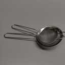 2 Pack Fine Mesh Strainers, Mini Stainless Steel Strainer with Handle for Kitchen, Metal Sieve Sifters for Straining Tea, Matcha, Cocktail, Juice and Coffee (8.6in 7.5in)