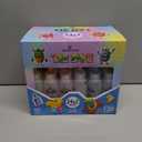 24 Colors Tie Dye Kit, Tie Dye Set for Kids, Pre-Filled Bottles, Non Toxic Permanent Fabric Dye Art Set, Easy DIY Fabric Art - Create Fun (24 Colors)