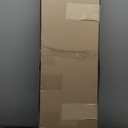 Brush Sweep Door Sweep with Black 1 1/2" Brush (3 FT, Brown)