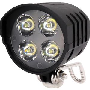 Bike Headlight 12W Super Bright Bike Light 36V 48V 52V 60V for Electric Bikes and Scooters Headlight Electric Bike Headlight for Night Riding Electric Dirt Bike Front Light Road Bike Led Headlight