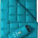 SnugHug Puffy Blanket for Cold Weather  Down Camping Blanket with Sustainable Insulation, Lightweight & Warm Outdoor Camping Quilt, WaterResistant, Compact & Packable