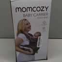 Momcozy Baby Carrier - Ergonomic, Cozy and Lightweight Carrier for 7-45lbs, Effortless to Put On, Ideal for Hands-Free Parenting, Enhanced Lumbar Support, Purehug for Infant to Toddler, Khaki