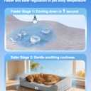 Cooling Dog Bed Orthopedic Extra Large Dogs Egg Crate Foam＆Instant Chill